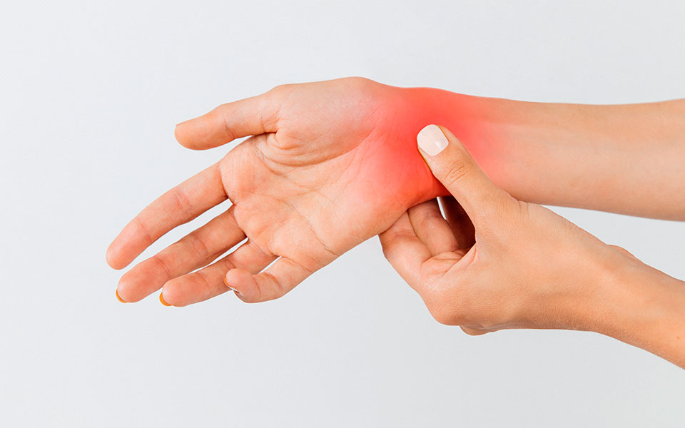 Mano sindrome tunel carpiano